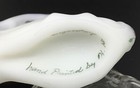 Fenton Art Glass Milk Glass Victorian Slipper Shoe Hand Painted Artist Signed 3" — photo 10