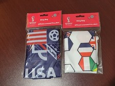 NEW FIFA QATAR WORLD CUP USA DRAWSTRING BAG NATIONS FLAGS DRAWSTRING BAG