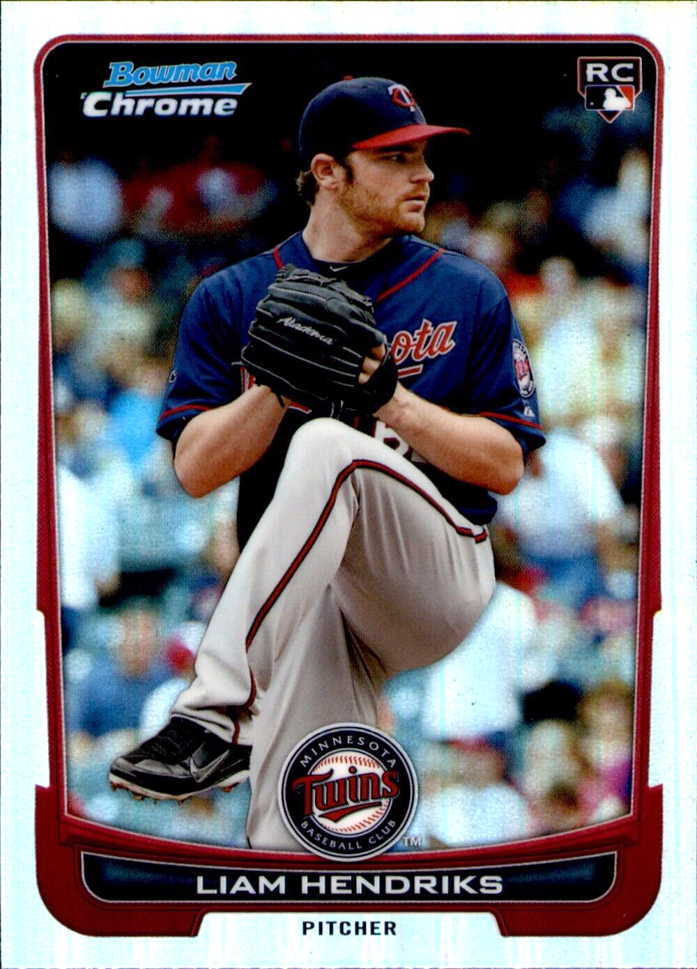 2012 Bowman Chrome Liam Hendriks Rookie Refractor #39