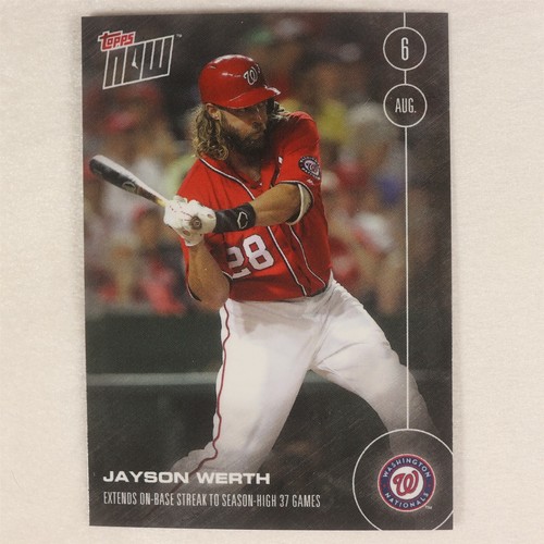 2016 Topps Now 326 Jayson Werth