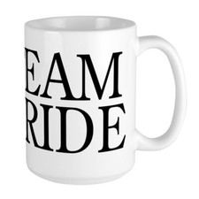 CafePress Team Bride Coffee Mug, Large 15 oz. White Coffee Cup 61163501