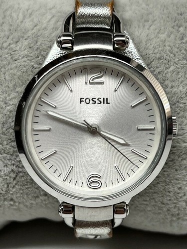 Ladies Fossil ES3412 Georgia Silver 