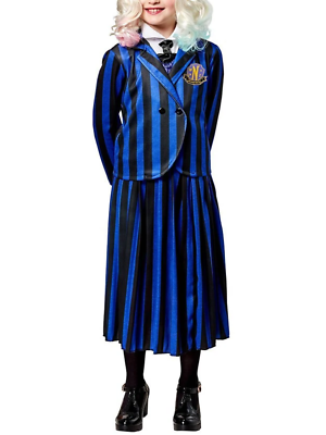 Wednesday Addams Enid sinclair アヤックス・ペトロポリス ネバーモア・アカデミー ユニフォーム 制服 コスプレ コスチューム[5074] Wednesday Enid Costume Nevermore Academy School Uniform Halloween