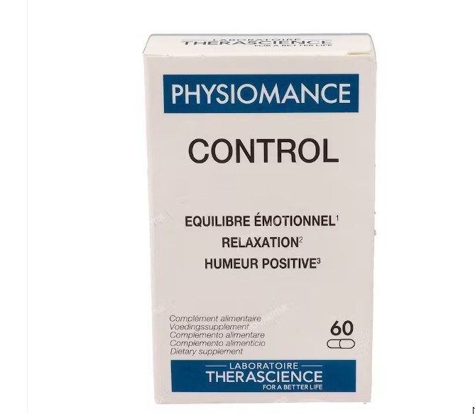 Fatigue et Stress Gélules Therascience Physiomance Control Vitamines B et C Énergie Retrouvée