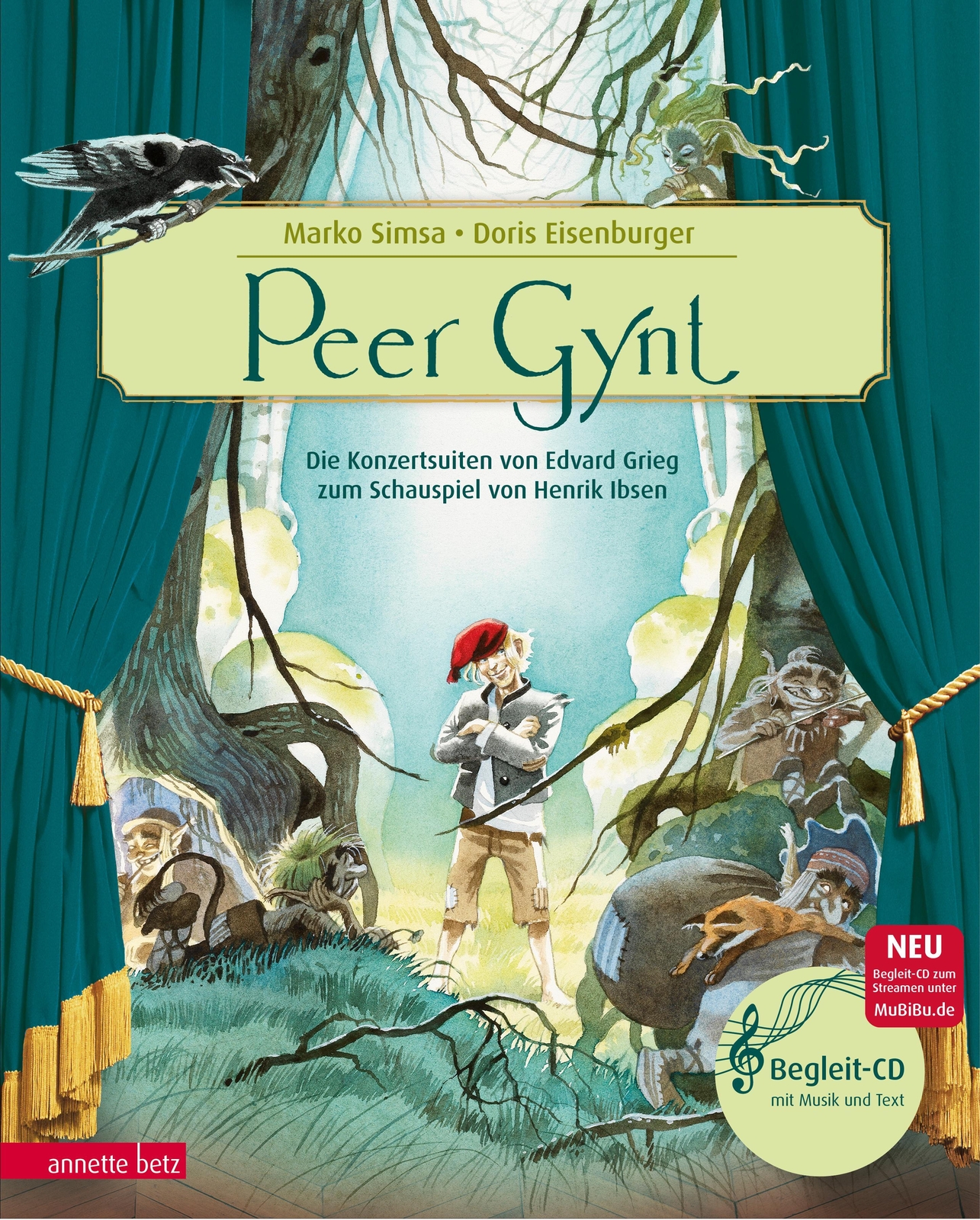 Thumbnail - Peer Gynt | Marko Simsa | Buch | Musikalisches Bilderbuch Mit Cd | 32