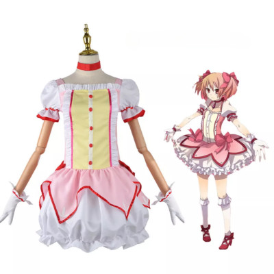  Puella Magi Madoka Magica Kaname Lolita Dress Cosplay Costume