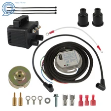 Single Fire Programmable Ignition Coil Kit For Evo Big Twin XL 53-660