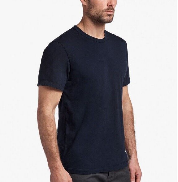 Tシャツ・カットソー JAMES PERSE Men T Shirts MLJ3311 BLK James Perse Men's Fit S/S Crew neck Cotton T-Shirt navy Blue