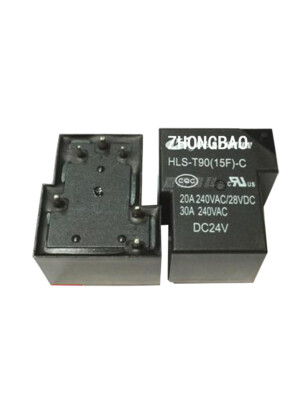  1pc/lot Original New  HLS-T90(15F)-C-24VDC   6PINS 30A Power Relay 