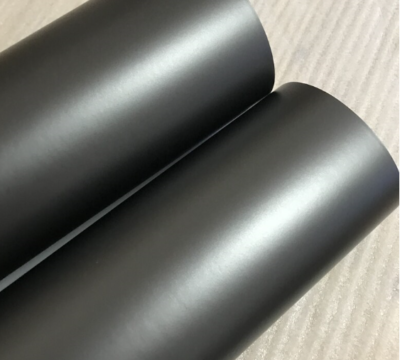 PELLICOLA ADESIVA WRAPPING GRIGIO OPACO CROMATO CANNA DI - Foto 5