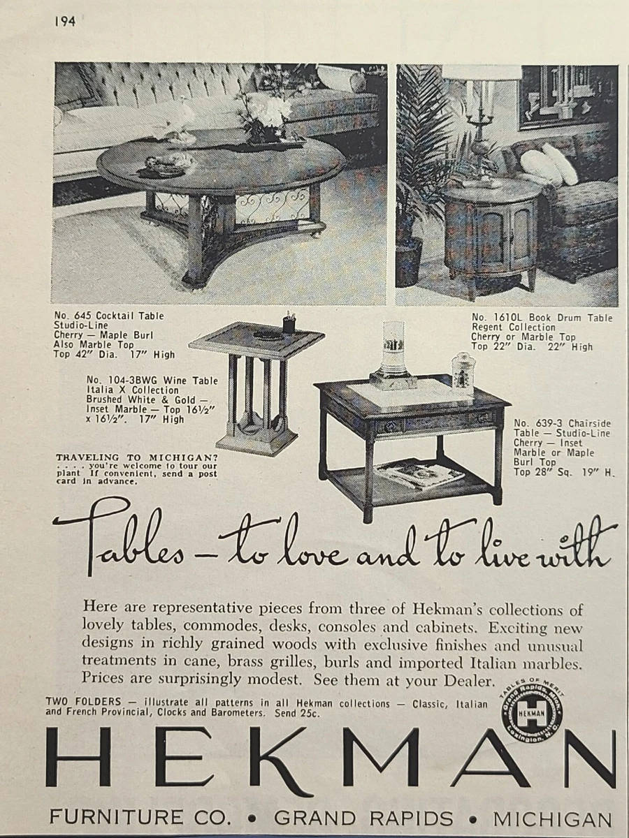 Vintage hekman furniture deals