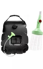 WEIYII Solar Shower Bag Portable Shower for Camping Heating Camping Shower Bag 5