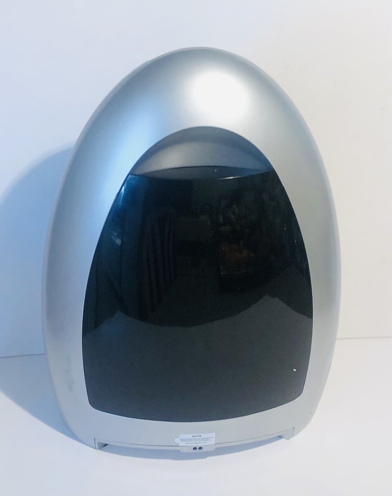 Eye Vac Model EVH Home Silver  Touchless Vacuum Bagless Vacuum Cleaner Tested