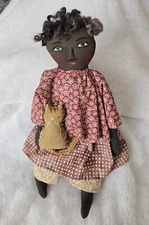 Pattern, primitive, black folk art, collectible,  Dumplinragamuffin #378