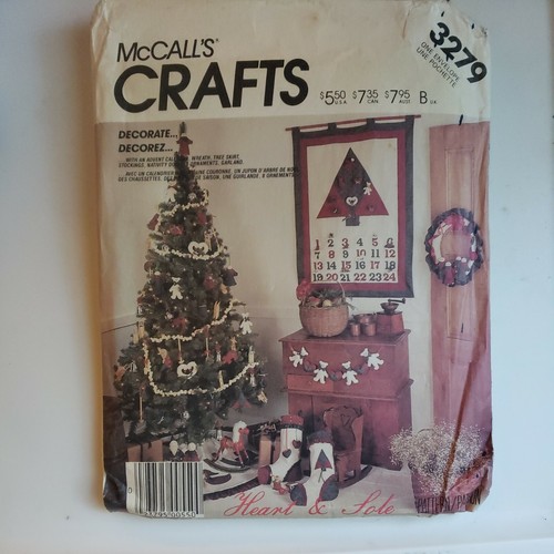 OOP Calendario dell'Avvento Modello Casale Calza Ornamenti Gonna Corona Natività - Foto 1 di 8