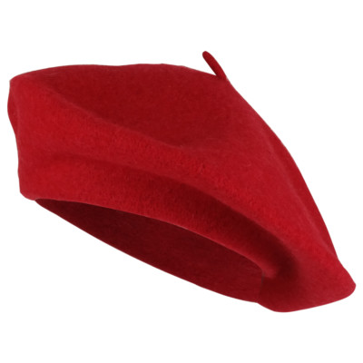 Plain Solid Color 100% Wool French Style Art Fashion Basque Beret Hat -FREE SHIP