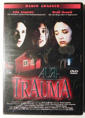 Dario Argento´s Aura - Trauma 1993 Asia Argento UNCUT DVD FSK18 NEU OVP*****