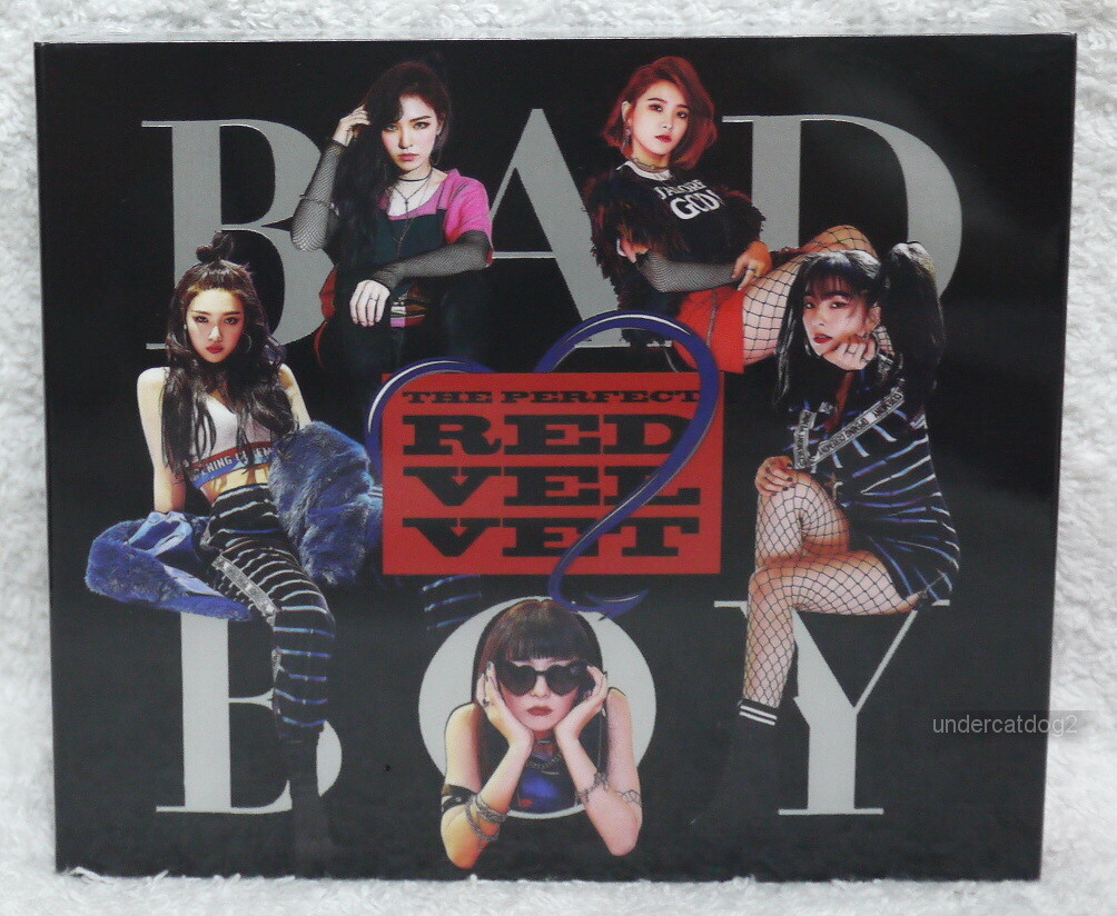 Red Velvet Vol. 2 Repackage The Perfect BAD BOY Taiwan Ltd CD+DVD+