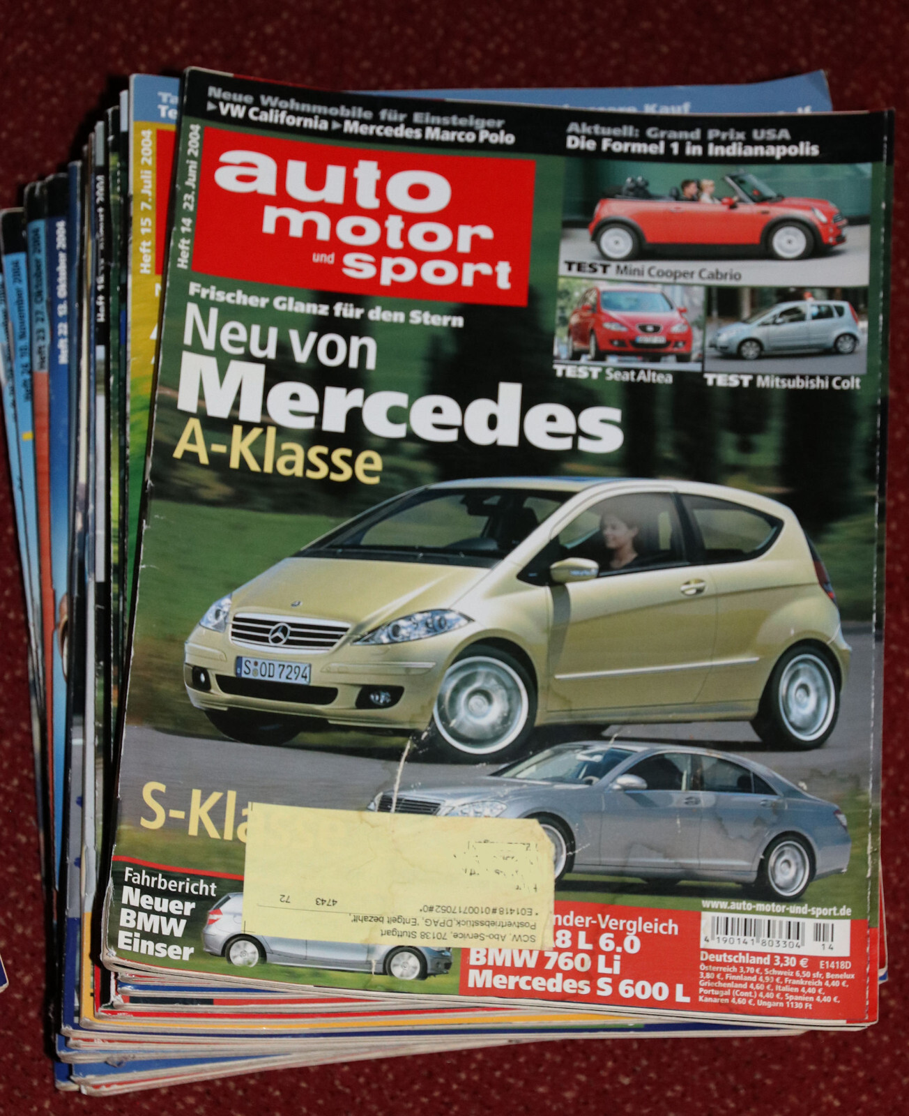 auto motor sport Jahrgang 2004 komplett 26 Hefte in 1A Zustand eBay