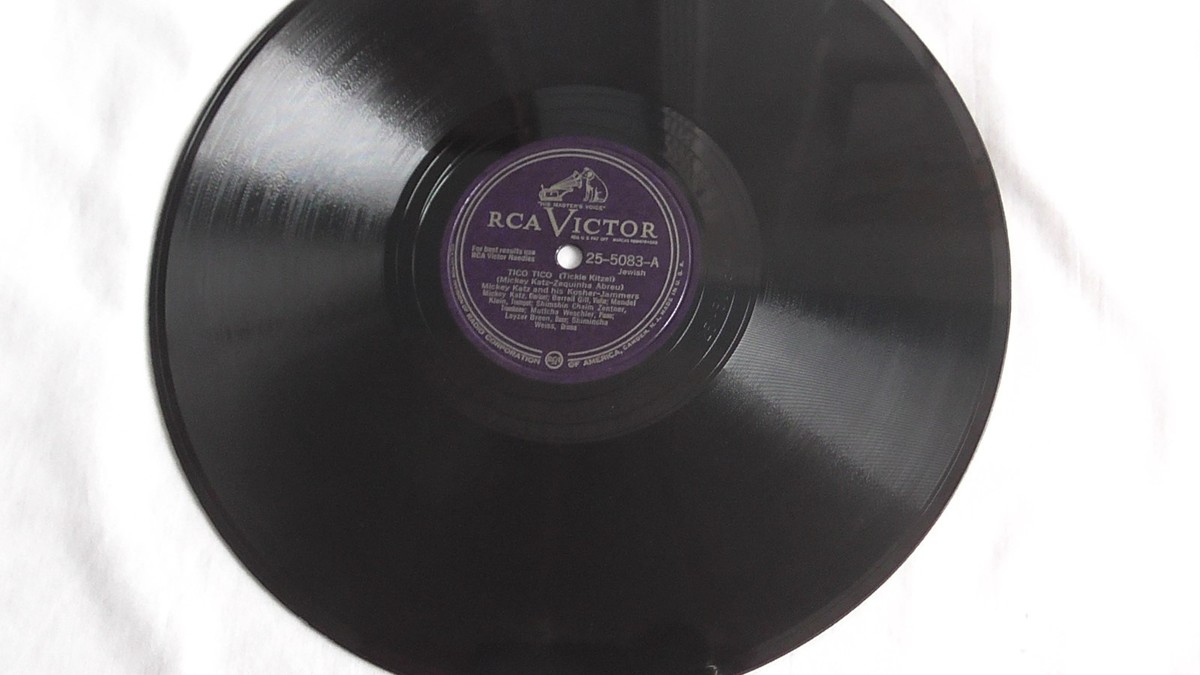 Jewish Yiddish 78rpm – Mickey Katz – RCA Victor #25-5083 Tico Tico