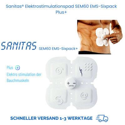 Sanitas  Elektrostimulationspad SEM60 EMS-Sixpack Plus+