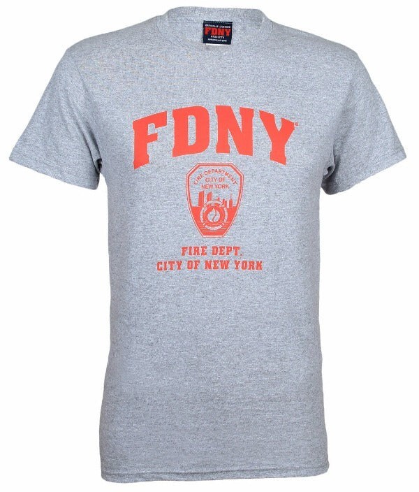 FDNY Officially Licensed New York Fire Department Crewneck T-Shirt