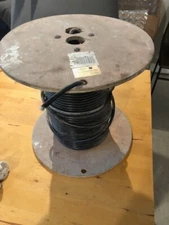 Vericom Bulk RG-6 Coaxial Cable Quad Shielded Black  (XRG06-01509)