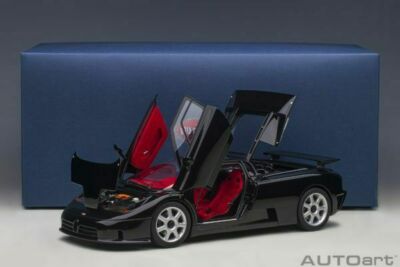 Autoart Bugatti EB110 SS Giallo Bugatti Black 1:18*Brand New Item*