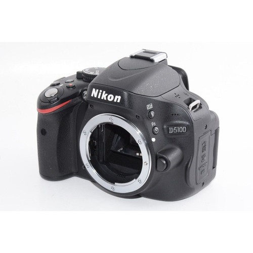 Nikon D5100 Digital Camera 16.2MP Vintage Body Only 1080p HD Video Recording