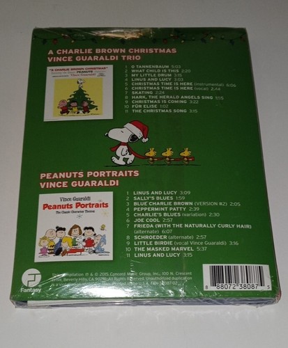 New - A Charlie Brown Christmas (2 CD) (50th Anniversary Gift Pack) PEANUTS - Picture 3 of 11