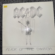 AC/DC Flick of the Switch Vinyl LP