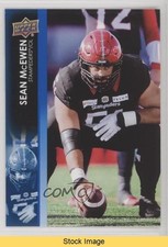 2022 Upper Deck CFL Blue Sean McEwen #34 READ 1g4p