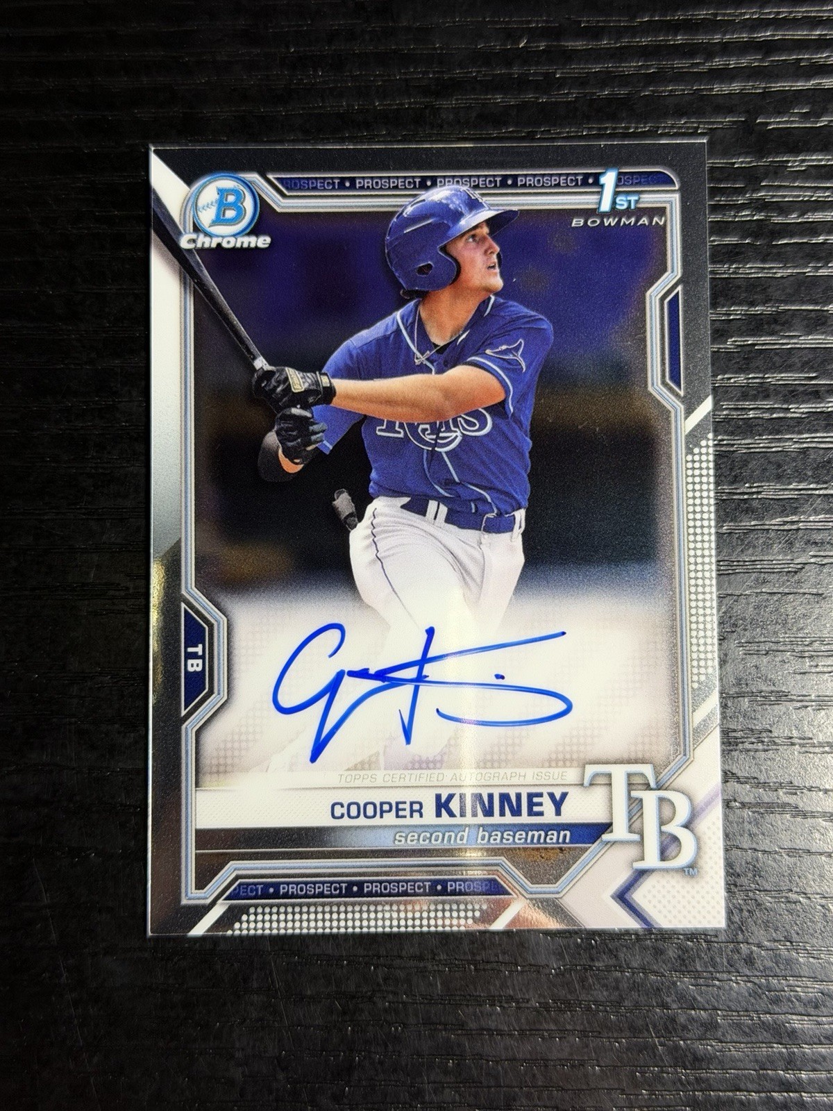 2021 Bowman Draft Chrome COOPER KINNEY 1st Bowman Auto CDA-CK