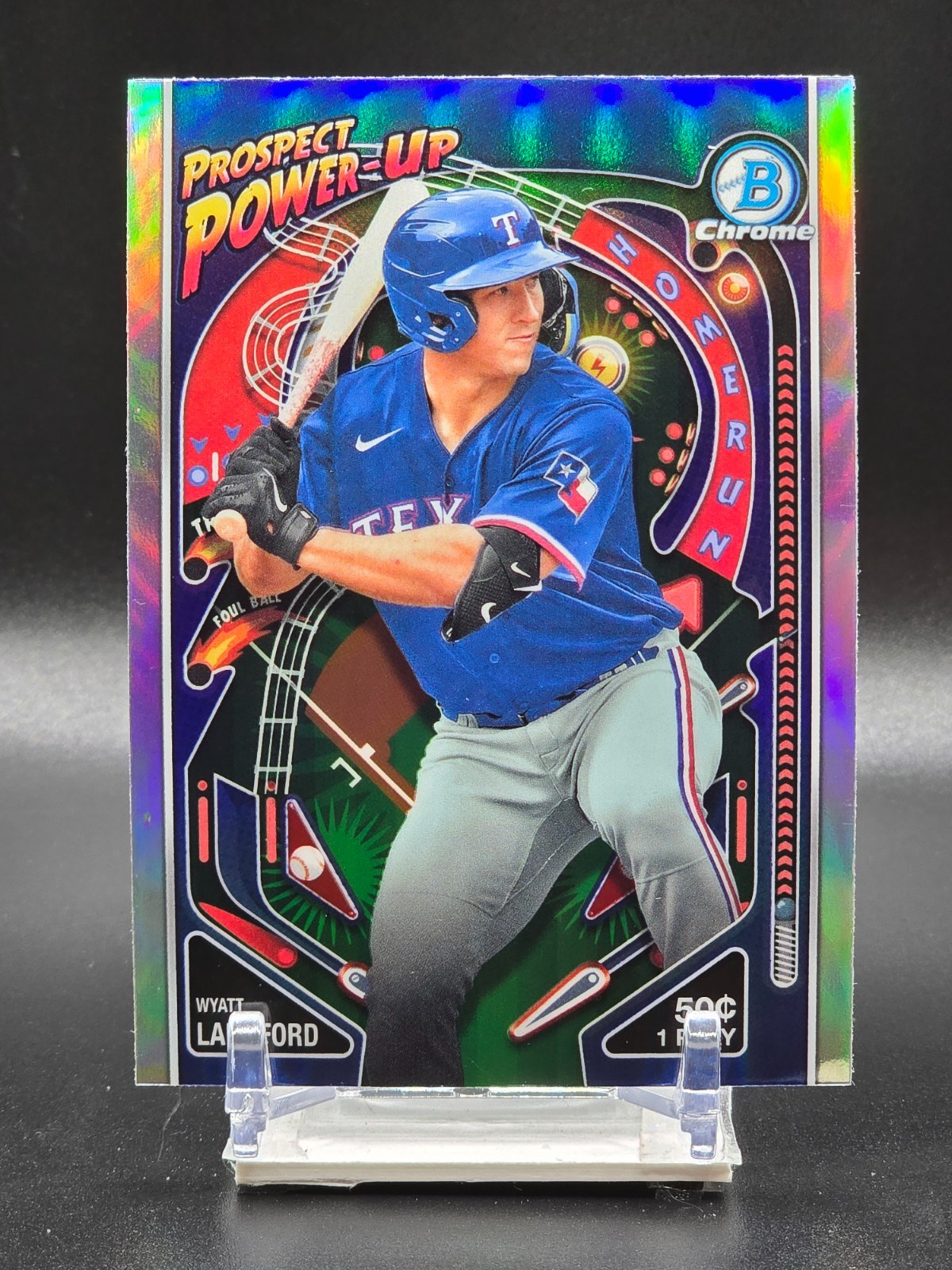 2024 Bowman - Prospect Power-Up Wyatt Langford #PP-3 (RC)