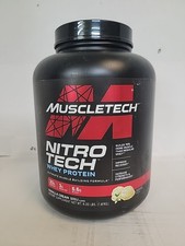Muscletech NitroTech, Whey Vanilla  Cream 4 LB EXP 3/26 13.75 per gallon