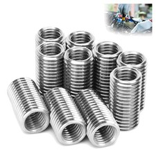 Gewindeeinsatz M10 auf M8 Edelstahl 15mm Set 10 Stück Gewindeadapter
