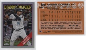 2023 Topps Chrome 1988 Topps Baseball Gabriel Moreno #88BC-11 Rookie RC
