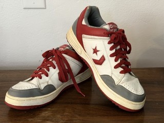Vintage 1990s Converse WEAPON Leather Low Top Shoes