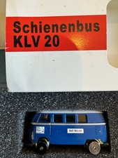 Lemke H0 LC 20503 Schienenbus KLV 20 Wolff-Walsrode blau - NEU in OVP