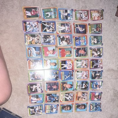 Topps 1990 Topps MLB Baseball Card Lot 44 Standard McGwire Will Clark