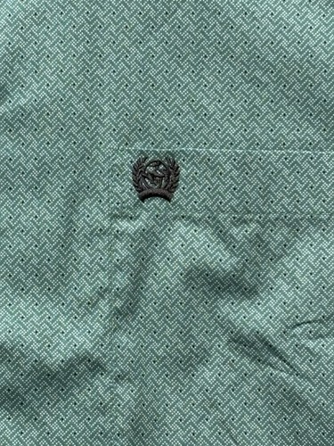 Cinch Mens Button Down Shirt Medium Western Cowboy Rodeo Office New - Picture 5 of 11