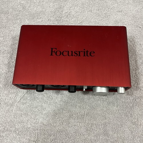 Focusrite Scarlett 2i2 USB Interface 2nd Gen Unit Only No Cables