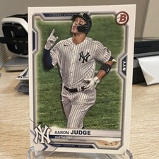 Topps 2021 Bowman Aaron Judge New York Yankees #74 Base Set Card