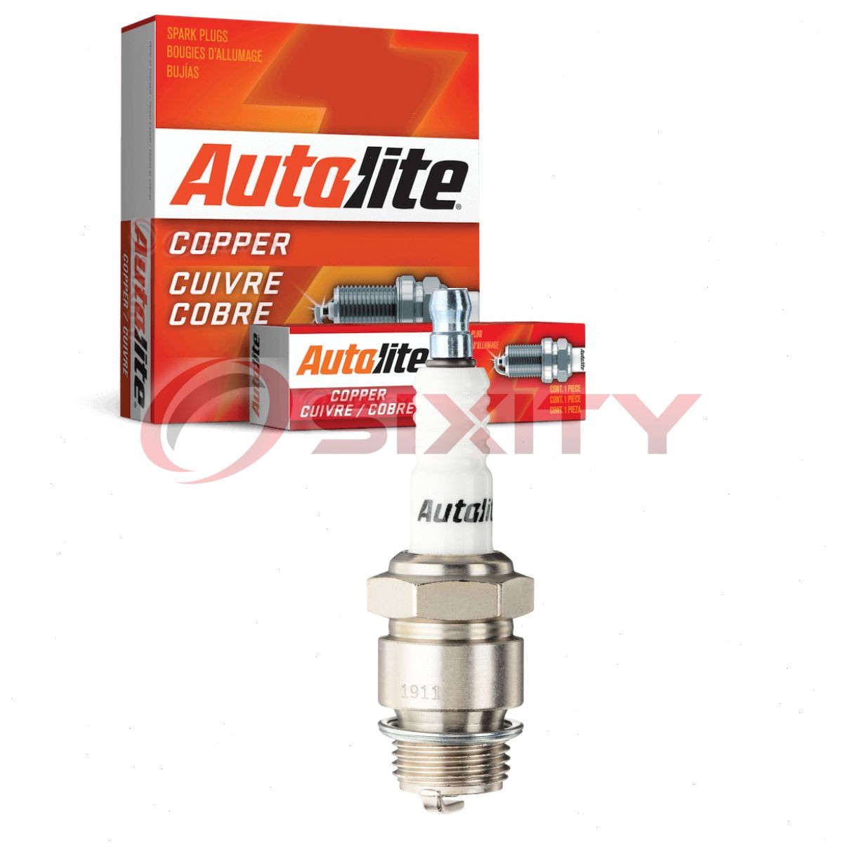 Autolite Copper Core 373 Spark Plug for M24 C81 BT2 3010 204 Ignition Wire hb