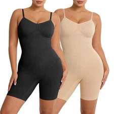 Waist Trainer Bodysuit for Women Tummy Control Shapewear Slimming Body Shaper