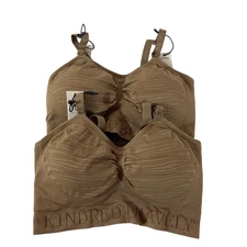 Kindred Bravely Sublime Hands Free Pumping & Nursing Bra Lot of 2 Sz Medium