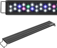 LED Aquarium Light Full Spectrum 17 Inch Light Body with Extendable Brackets for