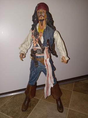 NECA 18'' Cannibal Jack Sparrow Pirates of the Caribbean: Dead Man s Chest Disney