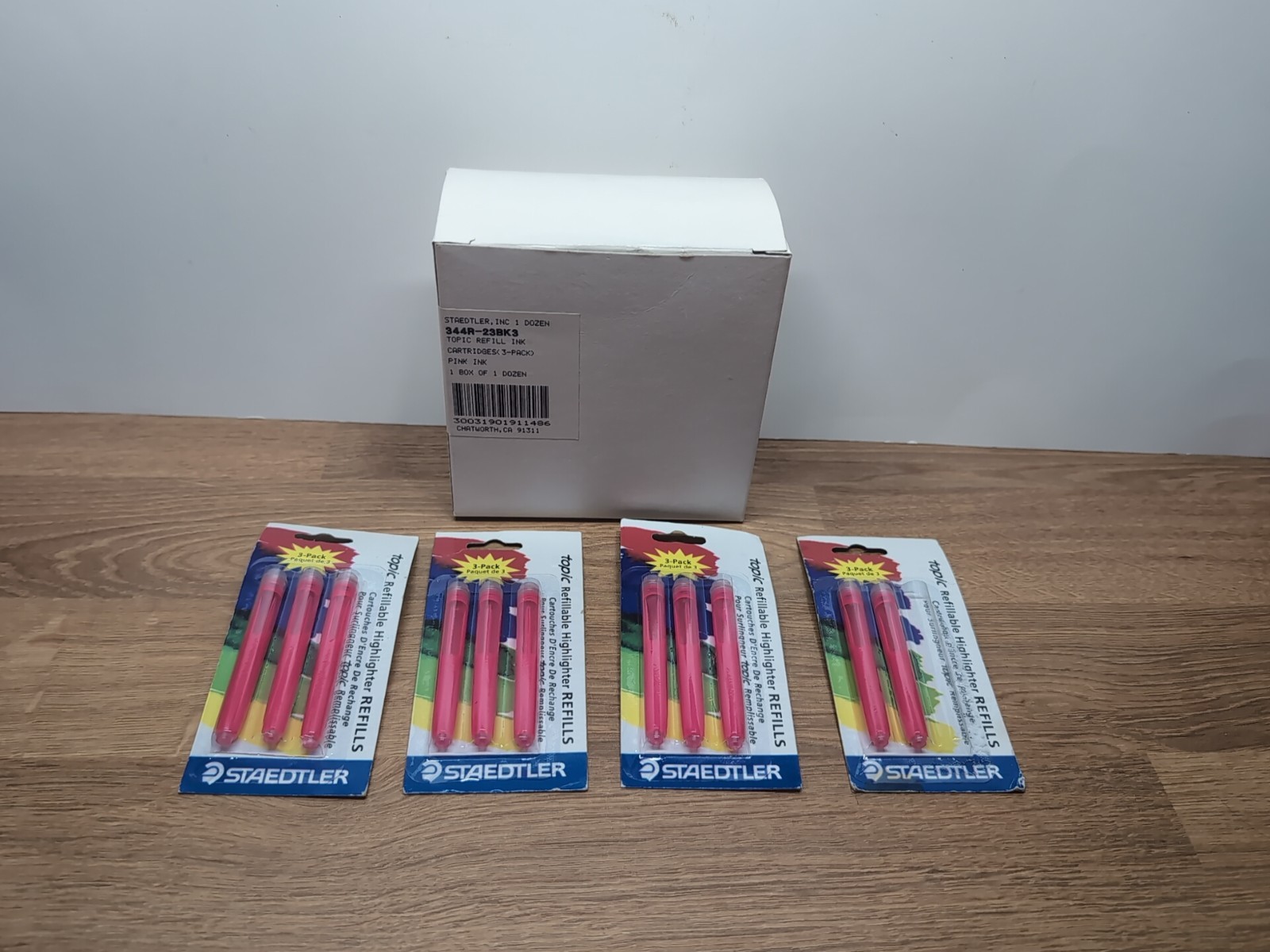 Refills 3-pack (lot Of 15 Packs)