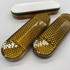 3pcs Sticker Reflector Warning Accessories For Bicycles/Electric Vehicles